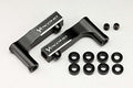 YD-2 Aluminum Front Upper I Arm (Black) Y2-008FUIA