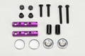 Yokomo Magnet Rear Body Mount for Drift Car (Purple) - ZS-016MGRP