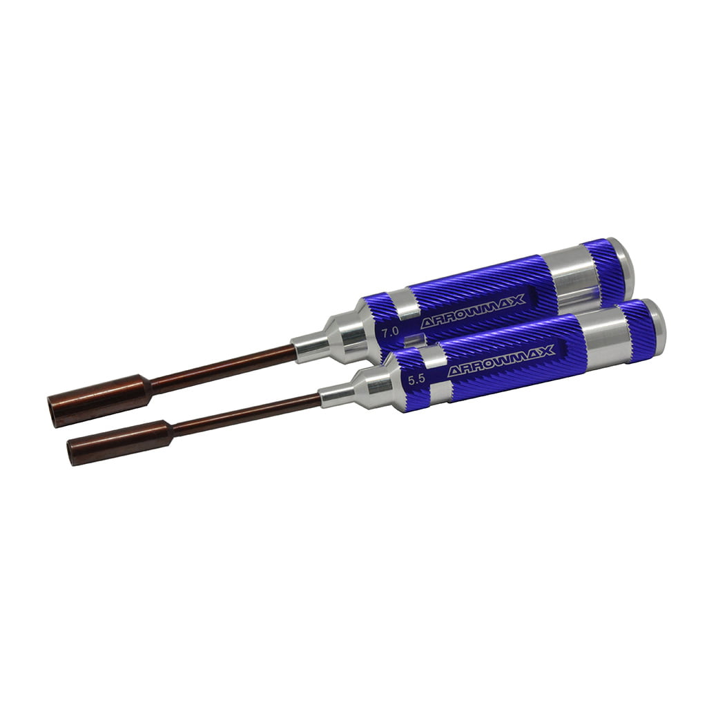 Arrowmax Nut Driver Set 5.5 & 7.0x100mm 2pcs - AM150992