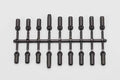 Yokomo Rod End Plastic Parts (Black) - DRB-206A