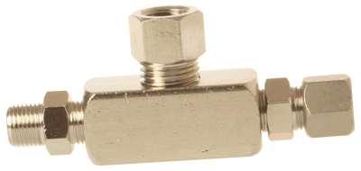 Two way 1/8 outlet Fits 1/8 or 1/4 - E-MULTI-2-1/8