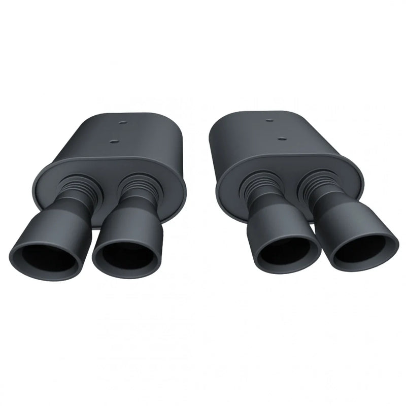 24KRC Exhaust For Corvette C6 Z06 - 24K7010