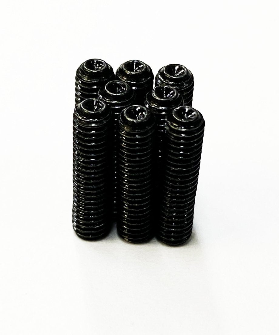 TOPLINE HEXAGON SOCKET SET SCREWS BLACK M3×12mm - THB-12BK