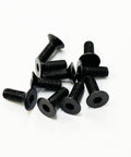 TOPLINE STEEL COUNTERSUNK SCREW BLACK 8mm - TSD-08BK