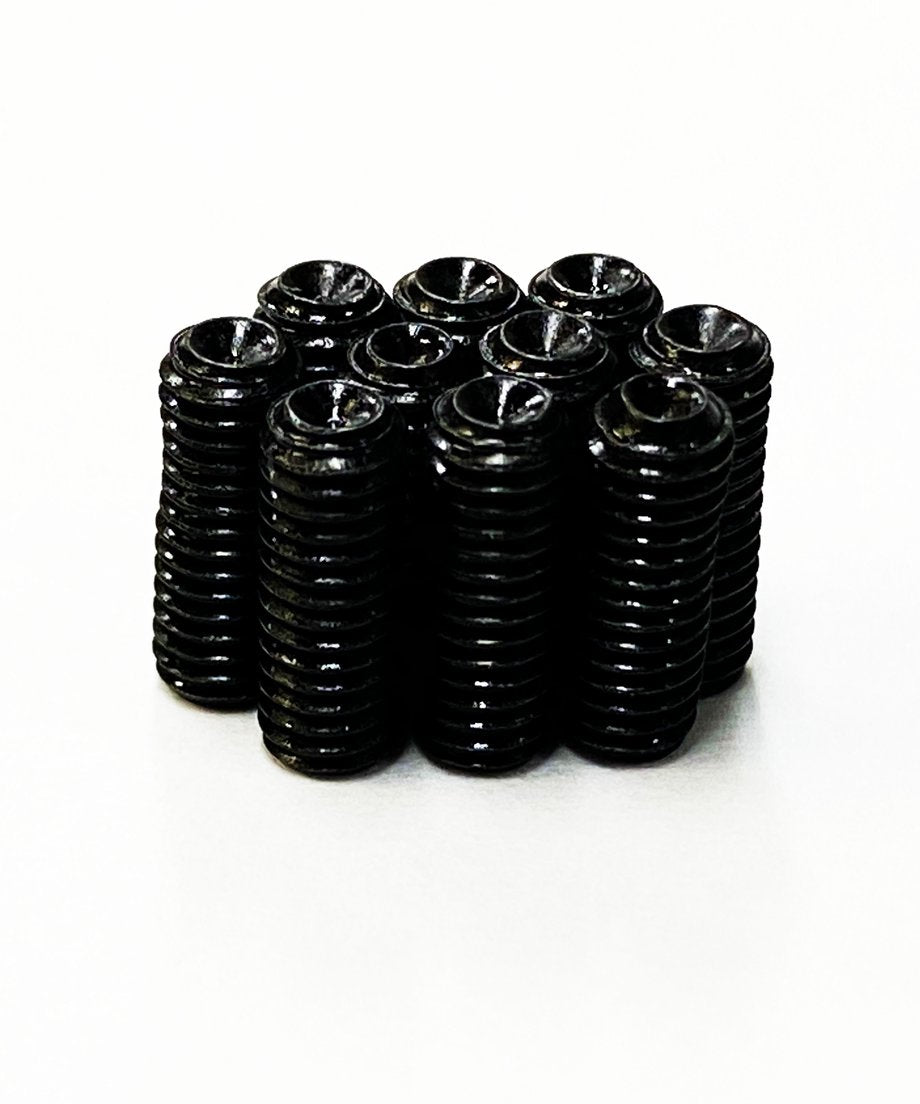 TOPLINE HEXAGON SOCKET SET SCREWS BLACK M3×8mm - THB-08BK