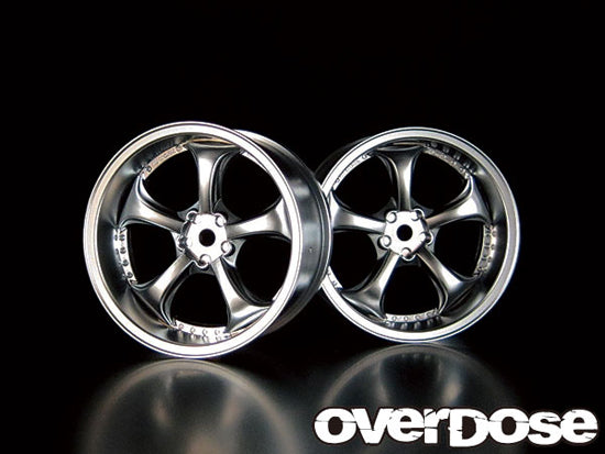 OVERDOSE WORK VS KF (Matte Chrome/OFF+7) 2pcs - OD1185b