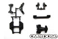 OVERDOSE Front Upper Bulkhead Set (For GALM) - OD2409b