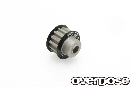 OVERDOSE Wide Center Pulley 15T (For OD3839/Black) - OD3860