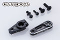 OVERDOSE JT Aluminum Direct Servo Horn Type-2 (Black/Sanwa,KO) - OD3886
