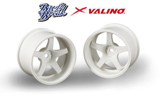 BUZZ BREAK GV117D Wheel R-SPEC 30mm (White/OFF+9) - BB-RW-004