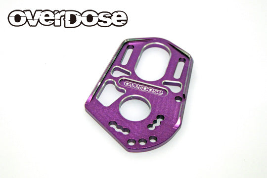 OVERDOSE High Mount Motor Plate (For OD3877/Purple) - OD3914