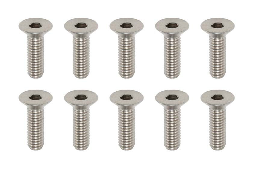 Racing Performer Precision Machined Titanium FH Socket Screw M3×10mm (10pcs) RP-042101A