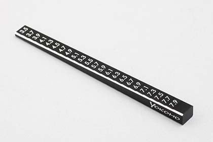 Yokomo Aluminum Hight Gauge for Touring Car - YT-HGTCA