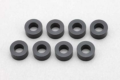Yokomo 3×6×3.0mm Aluminum Shim (8pcs·Black) ZC-A3630BA