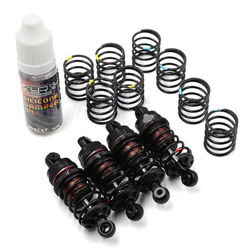 Yeah Racing QUTUS 55mm Damper Set Black - DBB-2055BK