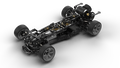 Azada AVALON 1/10 Drift Chassis Conversion Kit V1.1 - BLACK