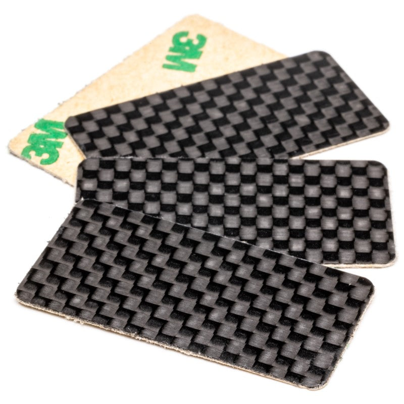 UltraLite Carbon Fiber 1/10 Electric TC Winglets - 3M Adhesive Backed - 4pcs