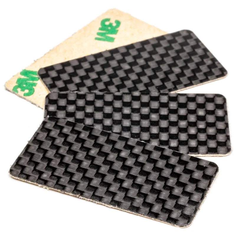 1up Racing - UltraLite carbon fibre TC winglets - adhesive backed - 1/10th EP (4 pcs) 1U-10405