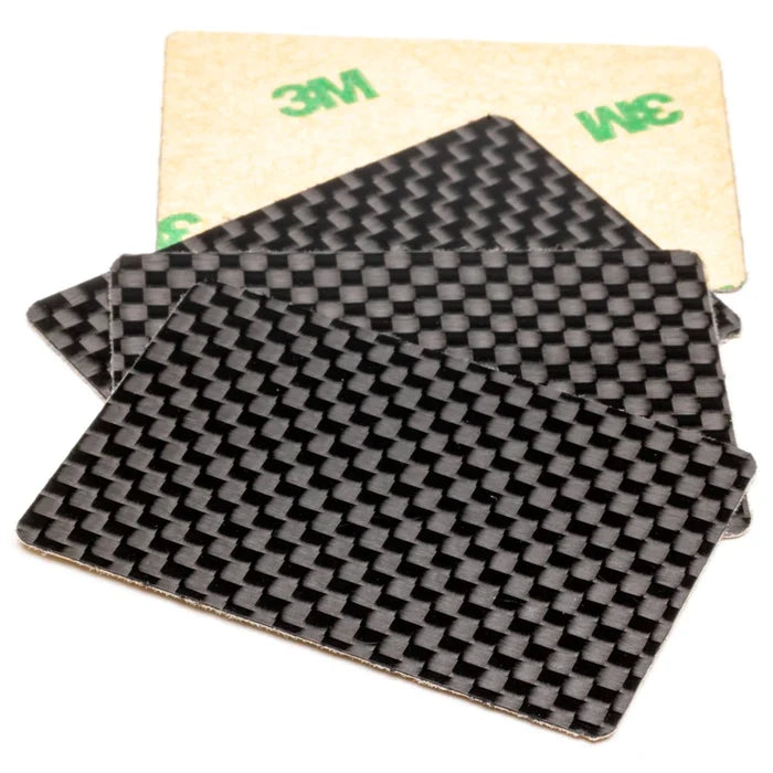 1up Racing - UltraLite carbon fibre TC winglets - adhesive backed - 1/10th GP (4 pcs) 1U-10406