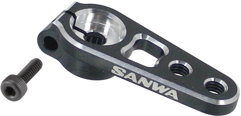 Sanwa Aluminum Servo Horn Clamp - Black (23 teeth) 107A54261A