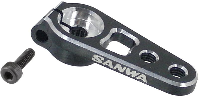 Sanwa Aluminum Servo Horn Clamp - Black (23 teeth) 107A54261A