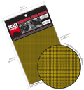 Kevlar Basket Weave Yellow on Black 1312