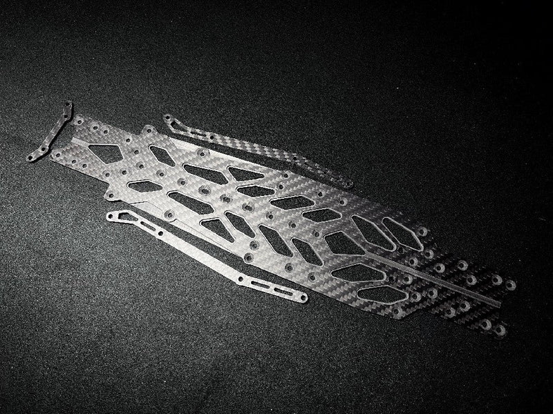 Team AD RDX Carbon Chassis Conversion Kit 1.0 - AD-9022