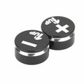 LowPro Bullet Plug Grips - Black/Black