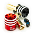 Heatsink Bullet Plugs & Grips - 4mm