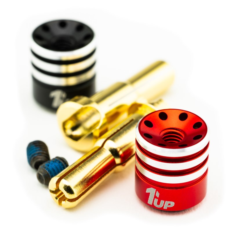 Heatsink Bullet Plugs & Grips - 4/5mm Stepped