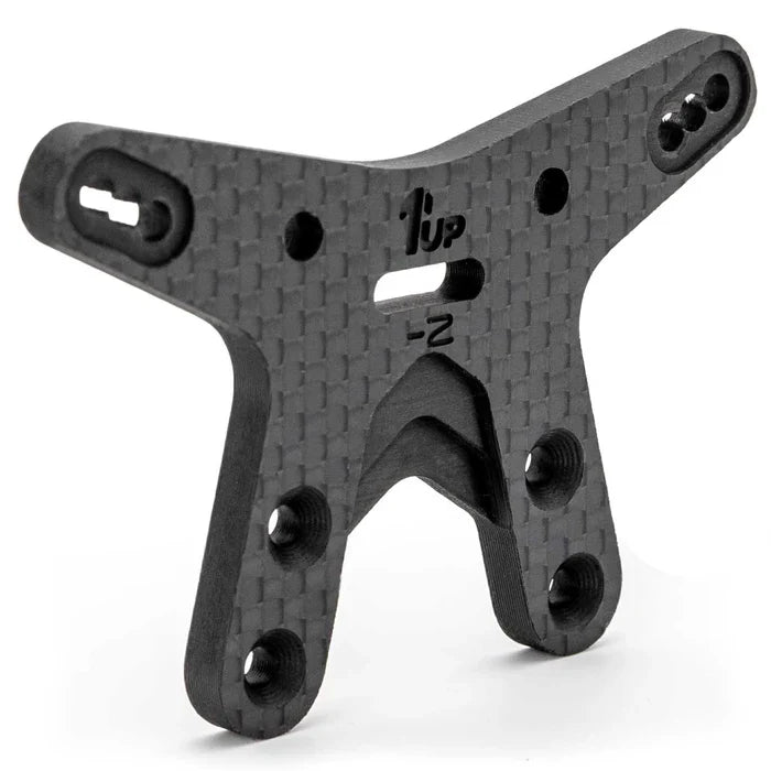 CF1 - Carbon fibre -2mm front shock tower (AE B7)