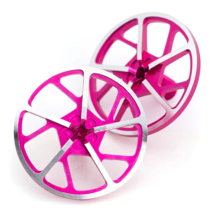 Tenfold UltraLite on-road wing screws - pr (Hot Pink)