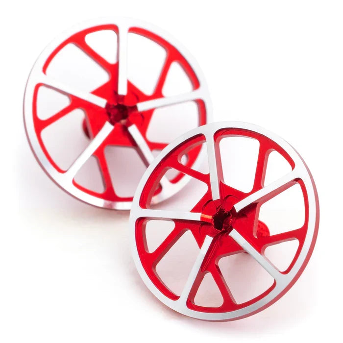 Tenfold UltraLite on-road wing screws - pr (Red)