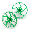 Tenfold UltraLite on-road wing screws - pr (Green)