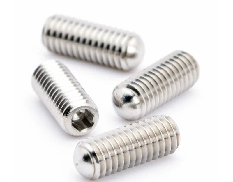 Pro-Duty titanium rounded droop screws - M4 x 8mm - 4 pcs