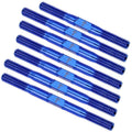 Pro Duty 3.5mm Titanium Turnbuckles - Polished Blue - Yokomo MO 1.0
