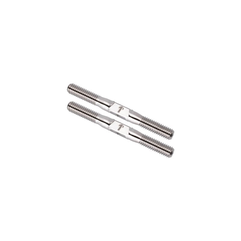 Pro Duty 3.5mm Titanium Turnbuckles - Raw Finish - pr (M3.5 x 36mm)