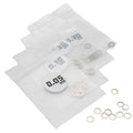 1Up Microtune Shims - 4.0mm ID (0.05, 0.1, 0.2, 0.3 - 10 pcs each)