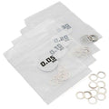 1Up Microtune Shims - 6.0mm ID (0.05, 0.1, 0.2, 0.3 - 10 pcs each)