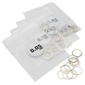 1Up Microtune Shims - 10.0mm ID (0.05, 0.1, 0.2, 0.3 - 10 pcs each)