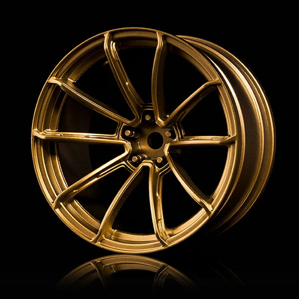MST Gold GTR wheel (+7) (4) 832067GD