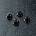 MST Alum. wheel nut (black) (4) 820001BK