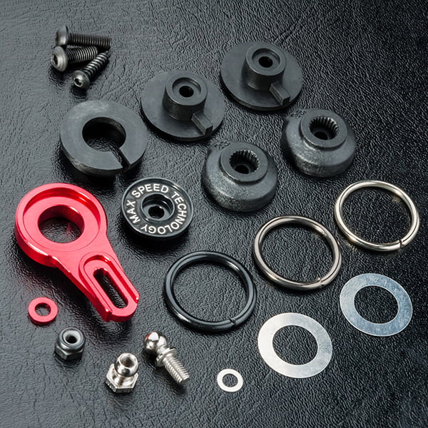 MST Alum. 8-Adjusting Servo Saver (red) 820127R