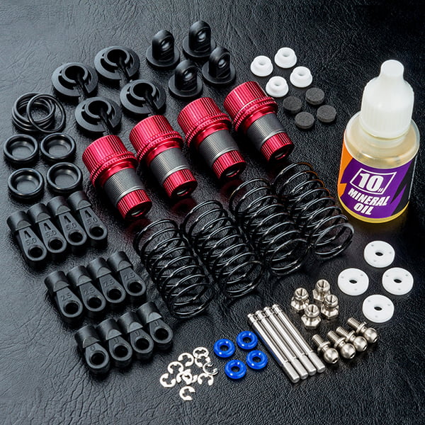 MST TR56 Alum. Damper Set (red) (4) 820120R