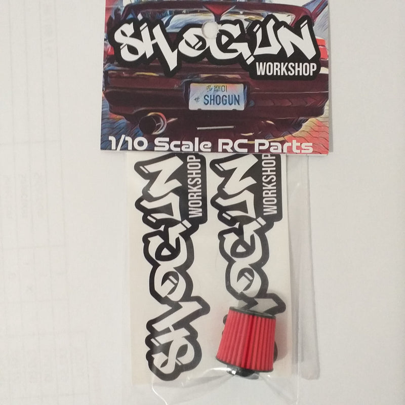 Shogun Workshop Air intake RED (without pipe)