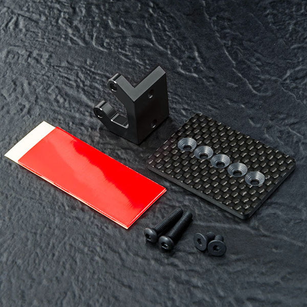 MST RMX 2.0 Alum. ESC Rear Mount Set (black) 210639BK