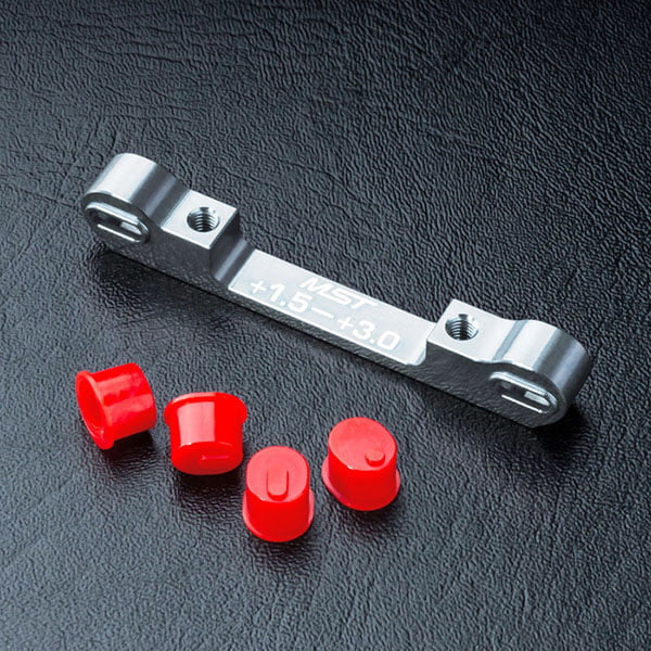 MST Adjustable Alum. Suspension Mount (+1.5-+3.0) (silver) 820058S