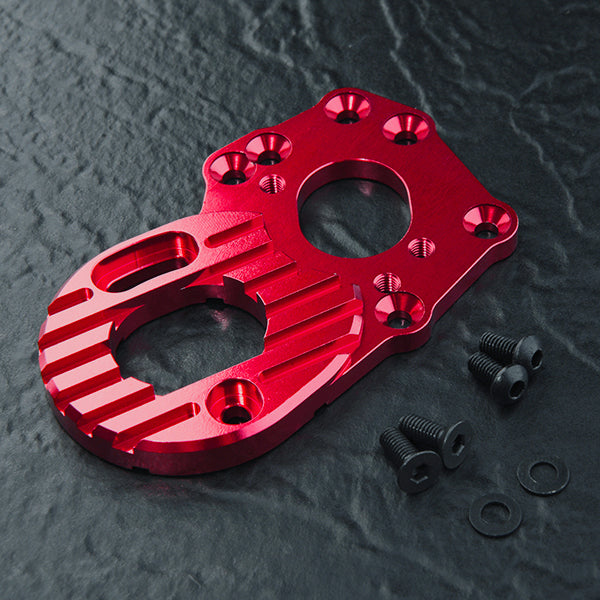 MST RMX 2.0/2.5 alum. spur gearbox motor heat sink mount (red) - 210643R