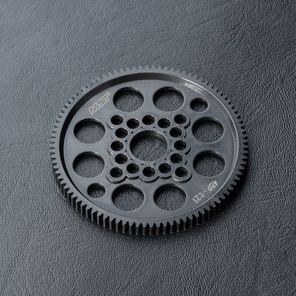 MST 48P Spur gear 92T (black) 148092BK