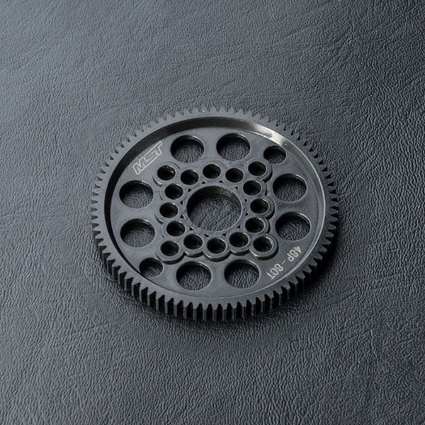 MST 48P Spur gear 80T (black) 148080BK